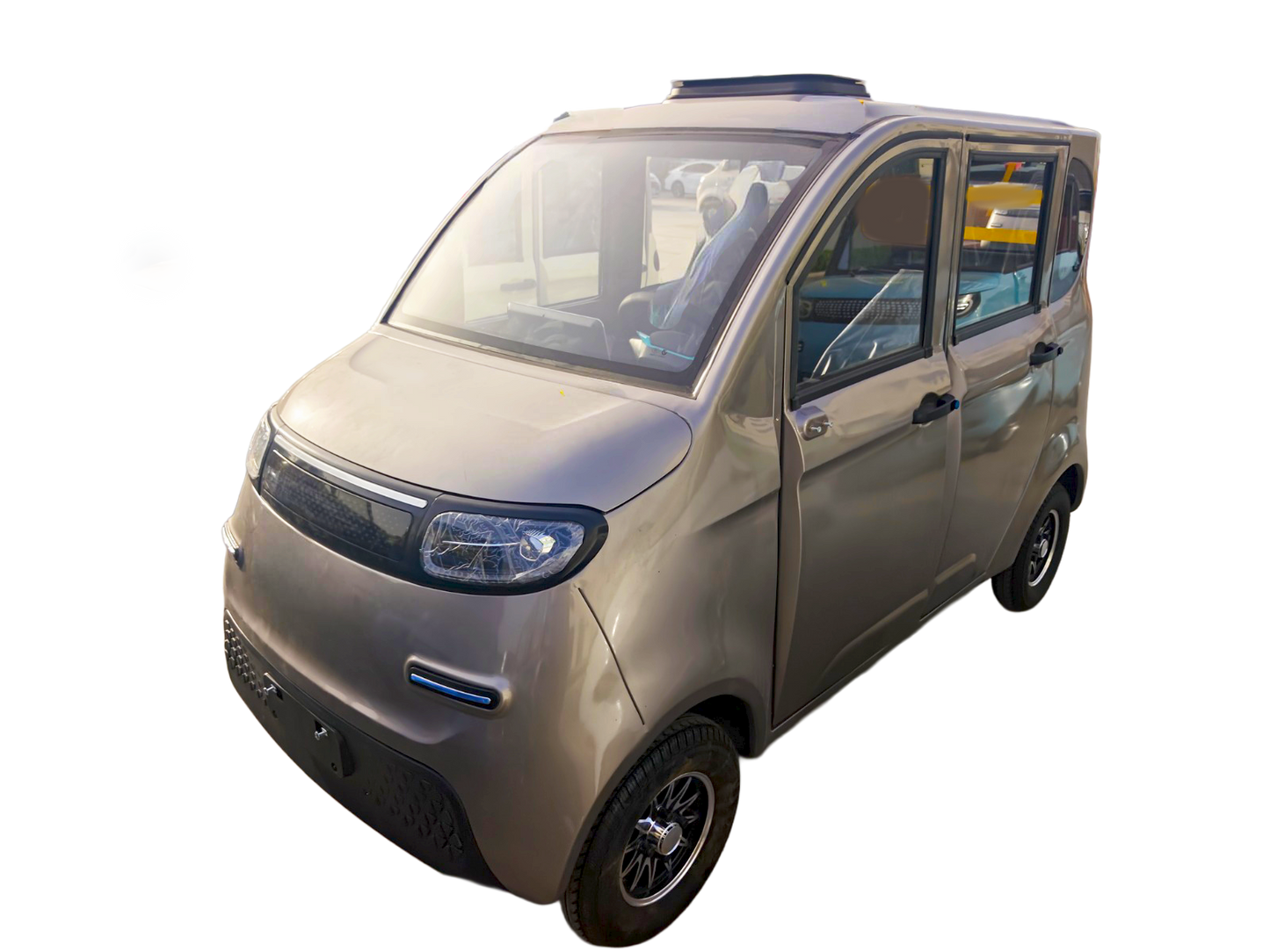 (ACOMPTE) FBLM-PLUS  08 – Mini voiture électrique (Marron Clair)