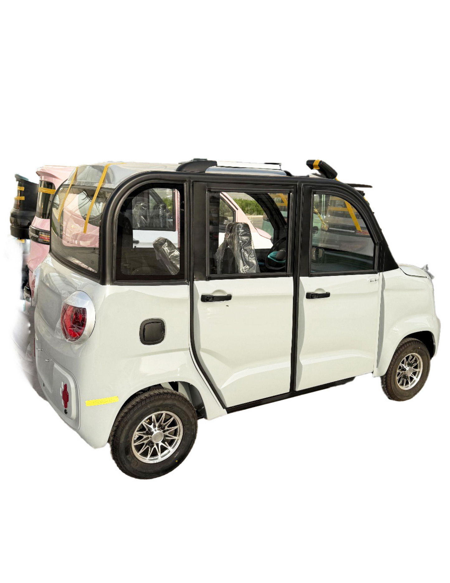 (ACOMPTE) FBLM-PLUS 07 – Voiture électrique EcoRide (Grise)